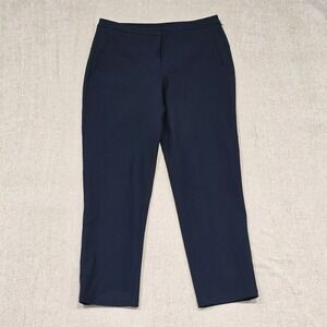 Lululemon On The Move Pant Size 10 28" Inseam Navy Travel Errands Biking Walks